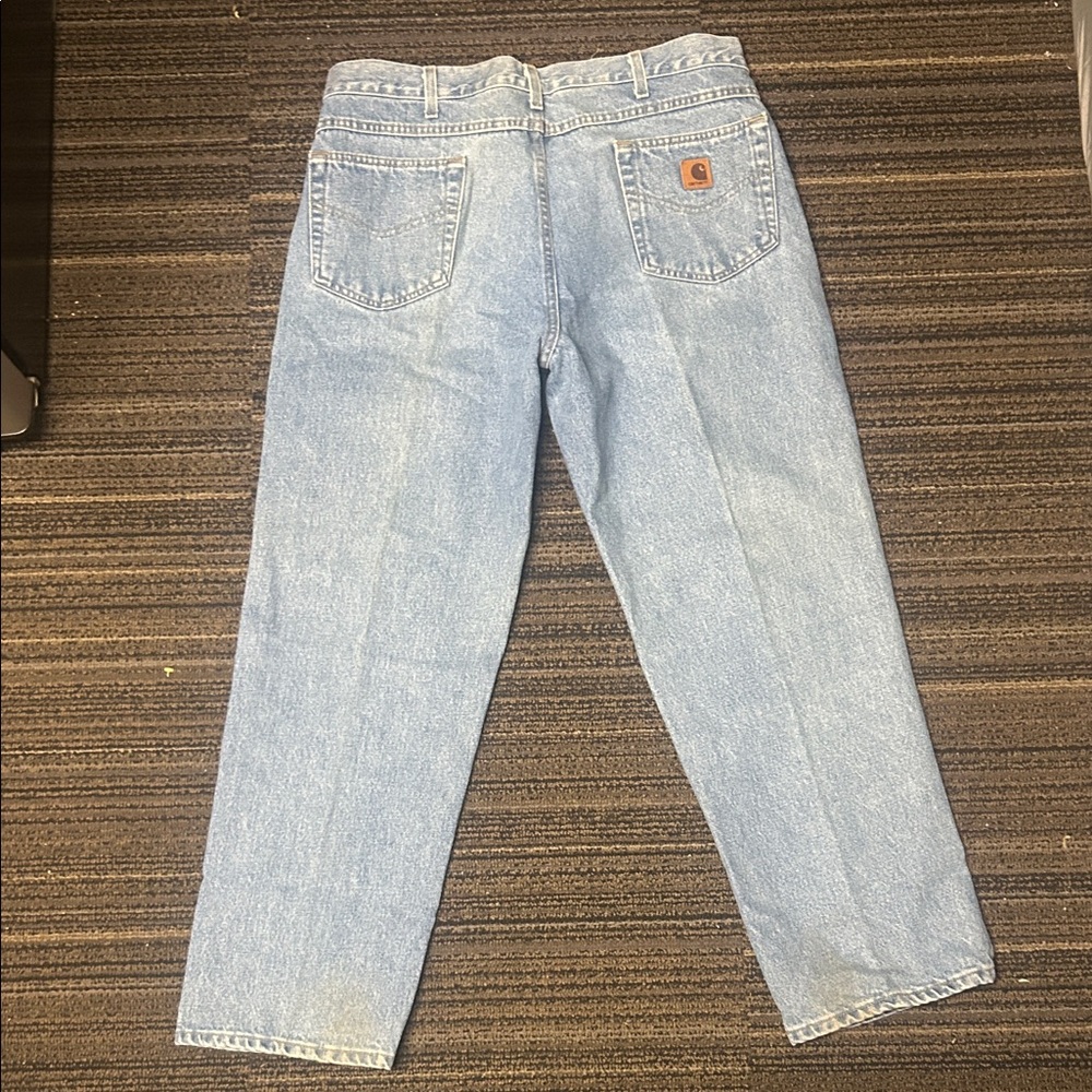 Carhartt Men's Denim Relaxed Jeans - Light Blue